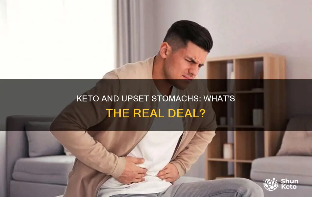 does keto cause upset stomach