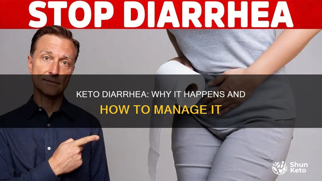 does keto cause yellow diarrhea