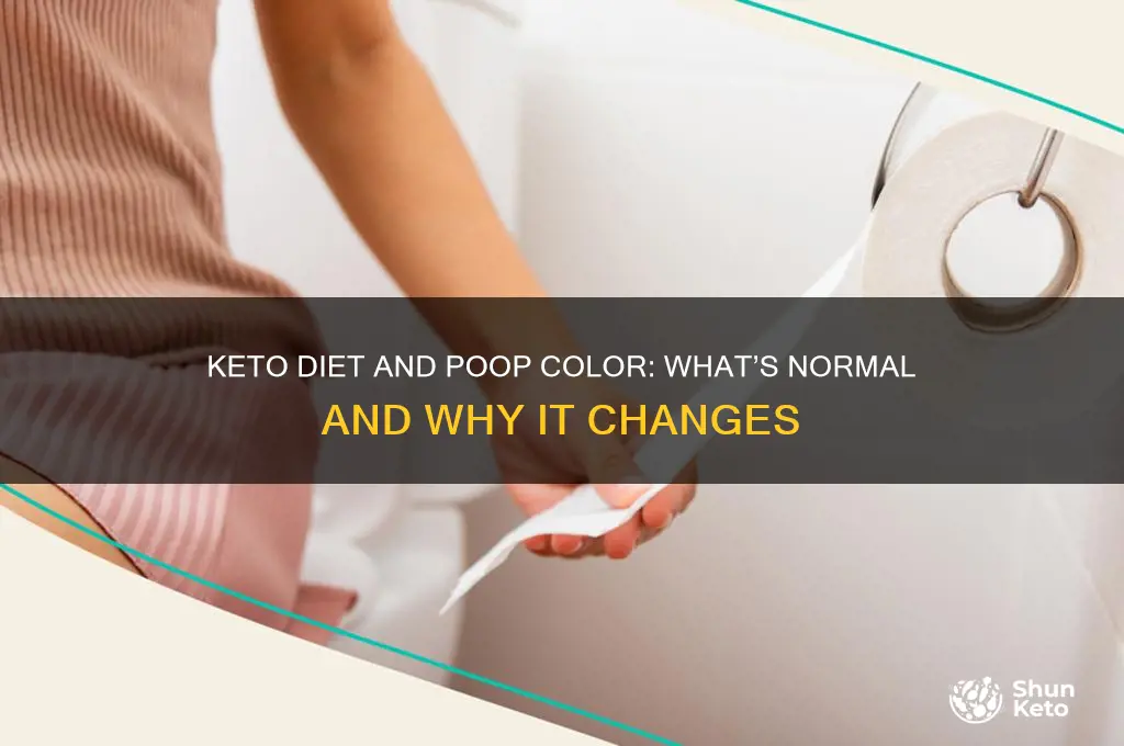 does keto change the color of your poop