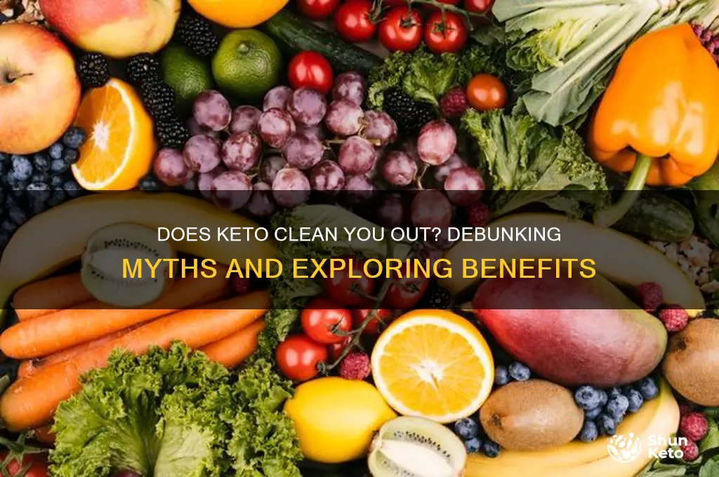 does keto clean you out