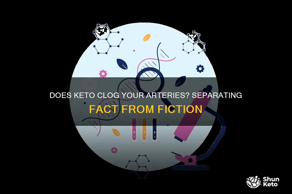does keto clog your arteries