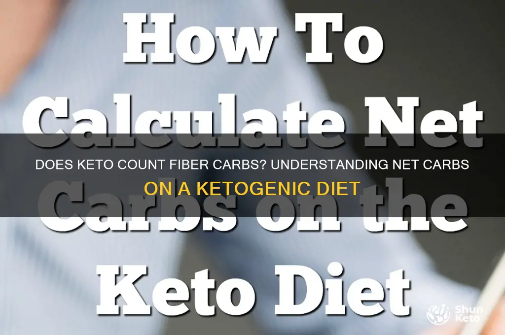 does keto count to carbohydrates that come from fiber