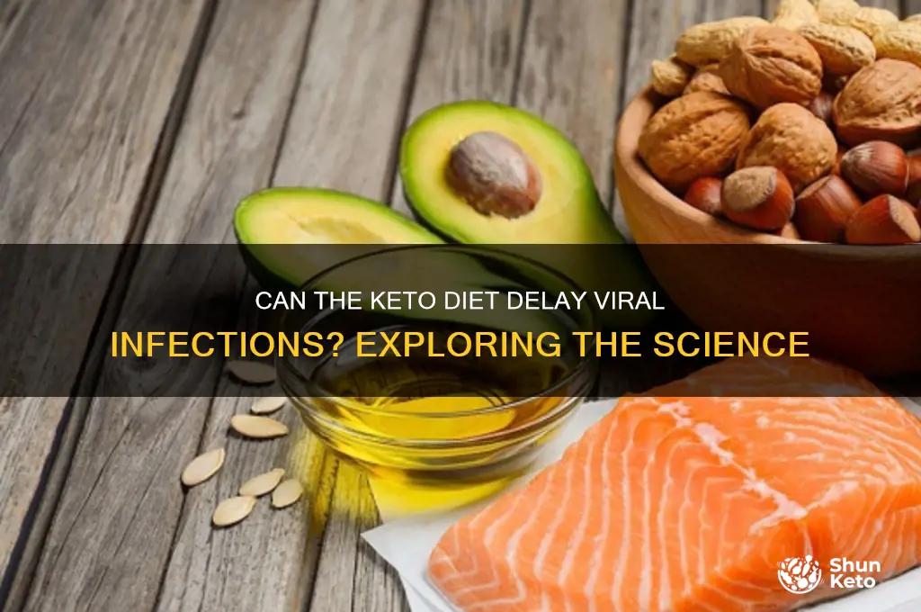 does keto delay virus