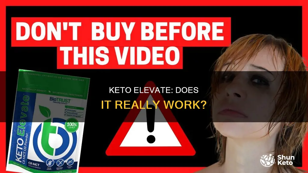 does keto elevate really work