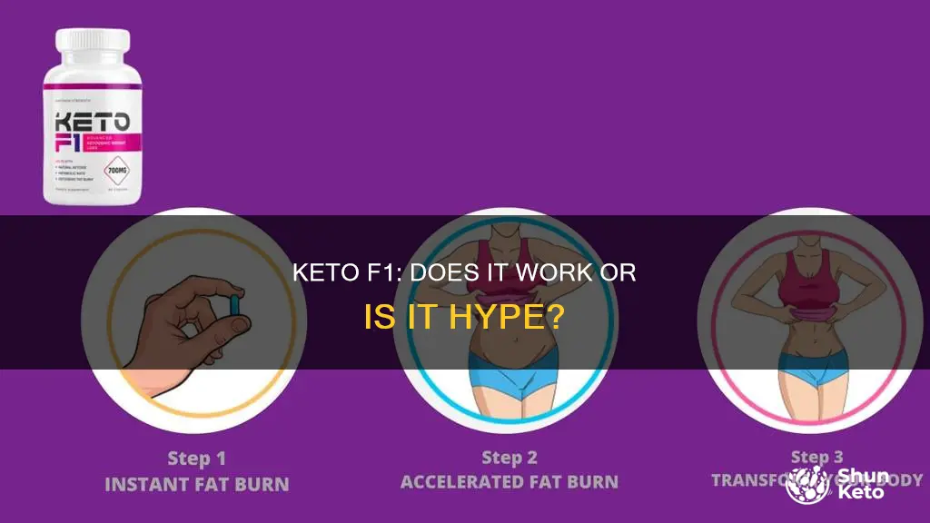 does keto f1 actually work