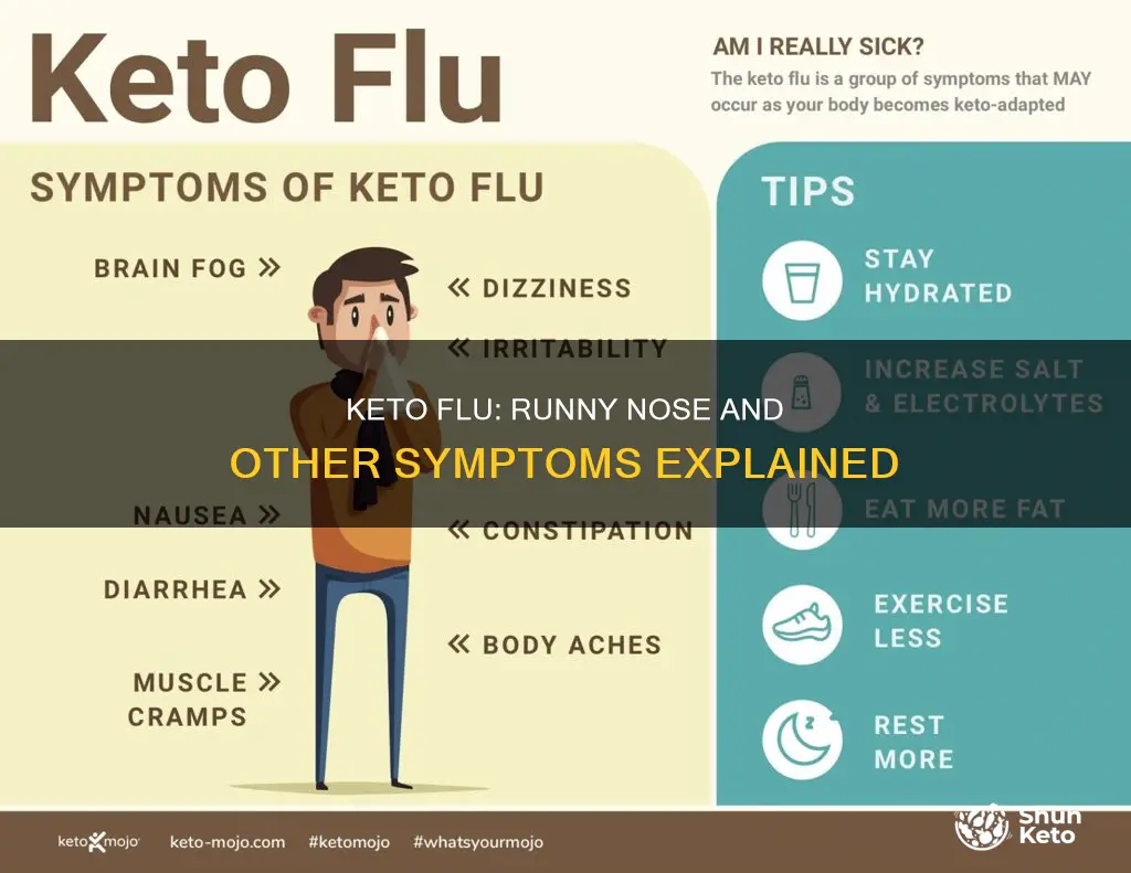 does keto flu cause runny nose