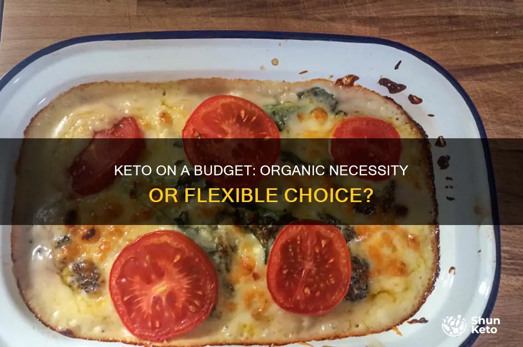 does keto have to be organic