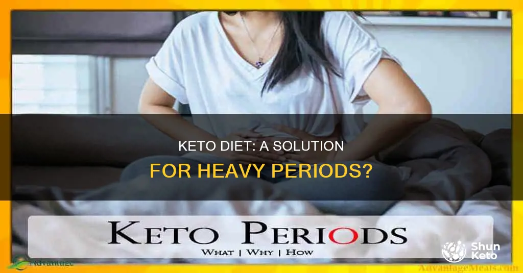 does keto help heavy period