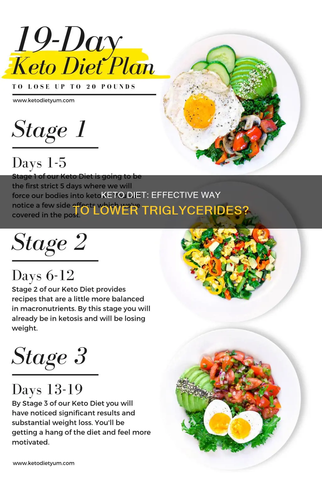 does keto help lower triglycerides