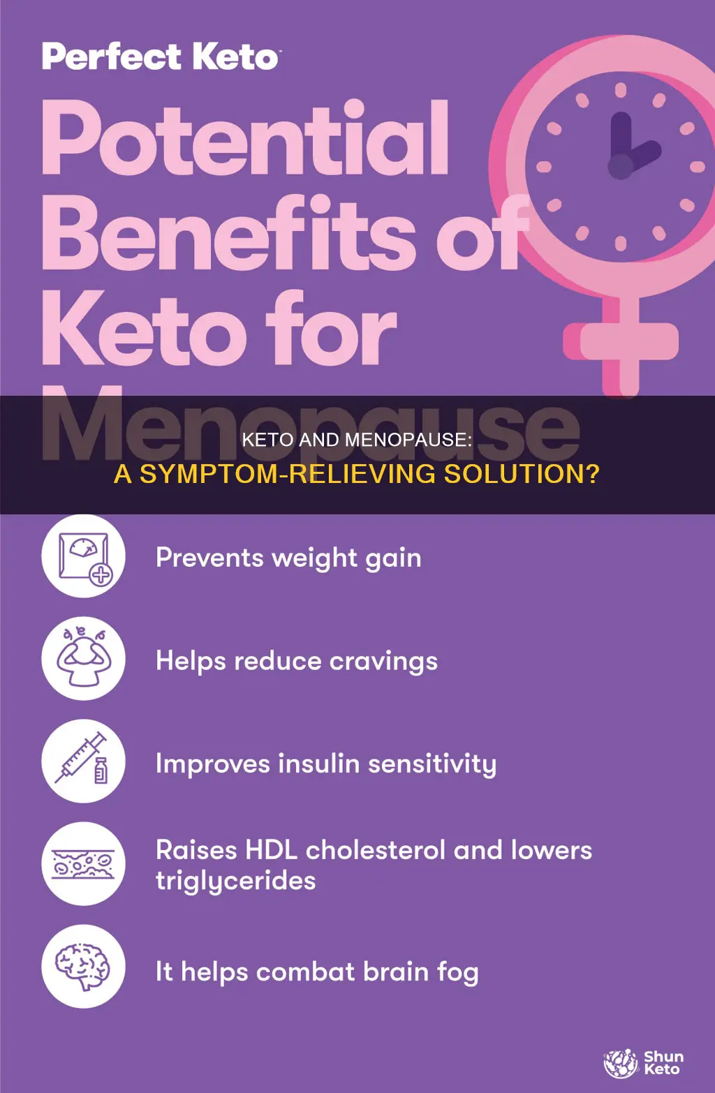 does keto help menopause