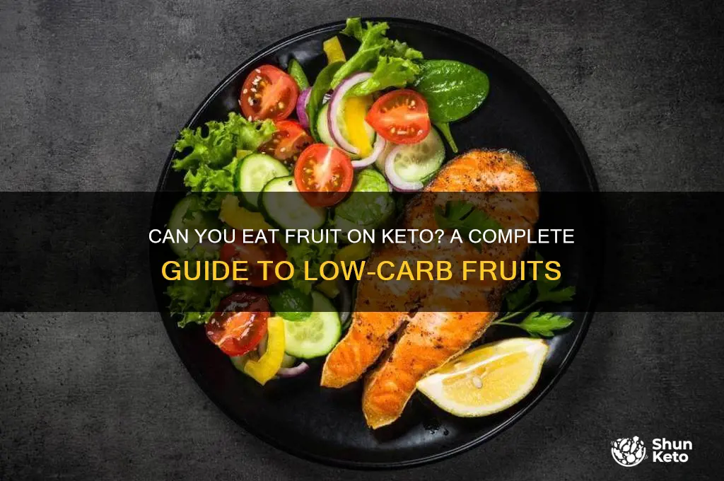 does keto include fruit