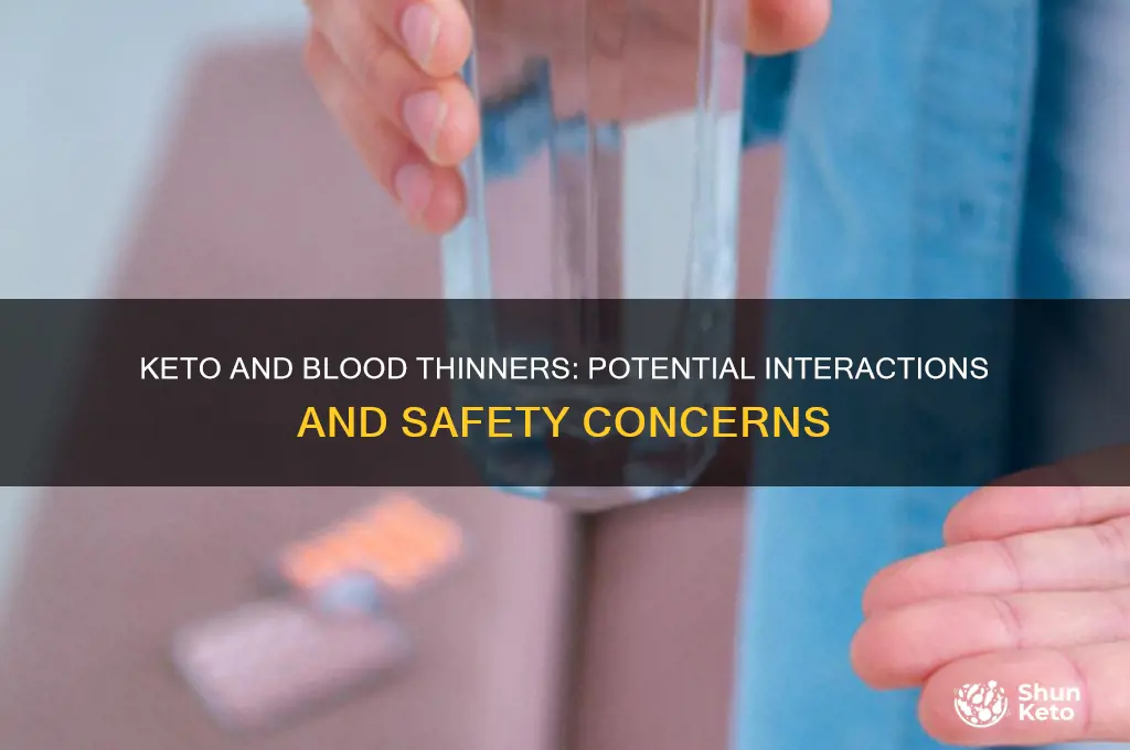 does keto interfere with blood thinners