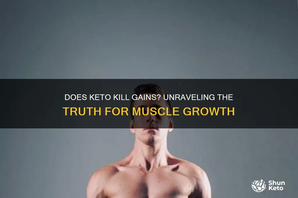 does keto kill gains