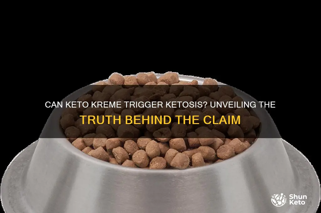 does keto kreme put you in ketosis