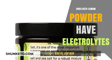 Keto Lemon Powder: Electrolyte Benefits and Nutritional Insights