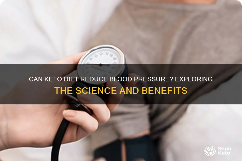 does keto lower blood pressure