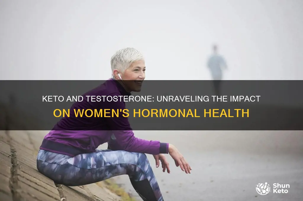 does keto lower testosterone in women