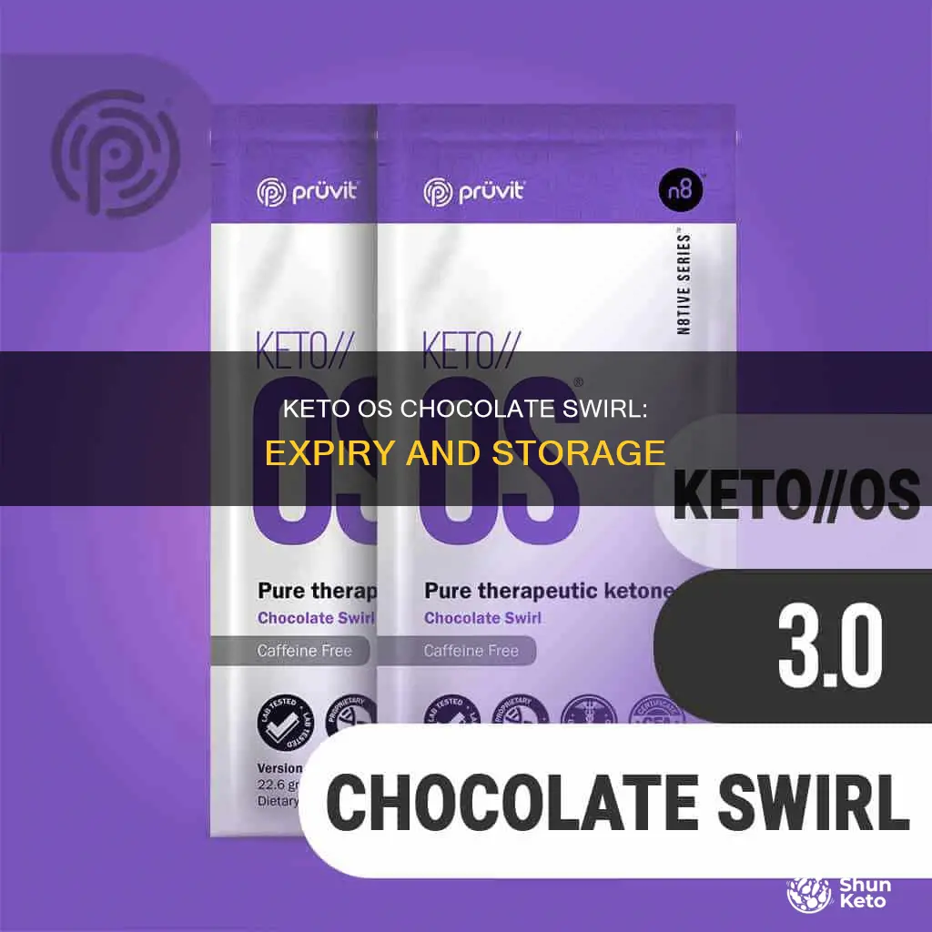 does keto os chocolate swirl in the tub go bad