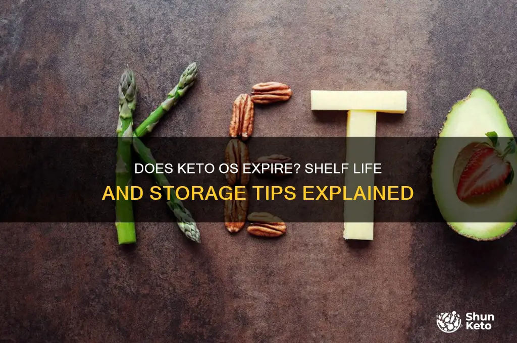 does keto os expire