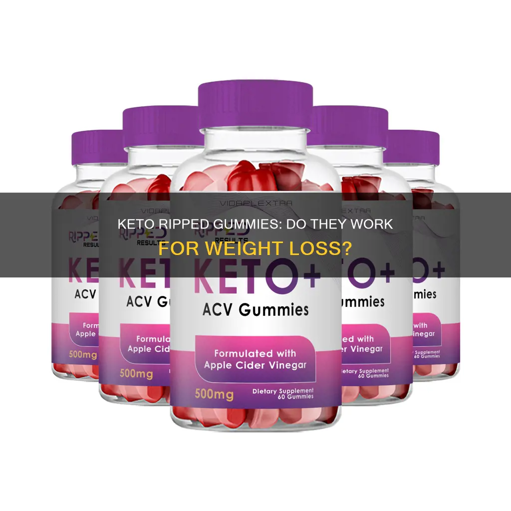 does keto ripped gummies work