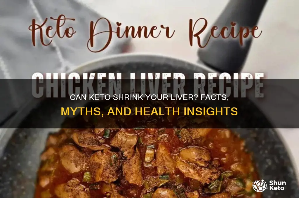 does keto shrink liver