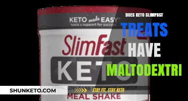 Keto SlimFast Treats: Do They Contain Maltodextrin? Find Out!