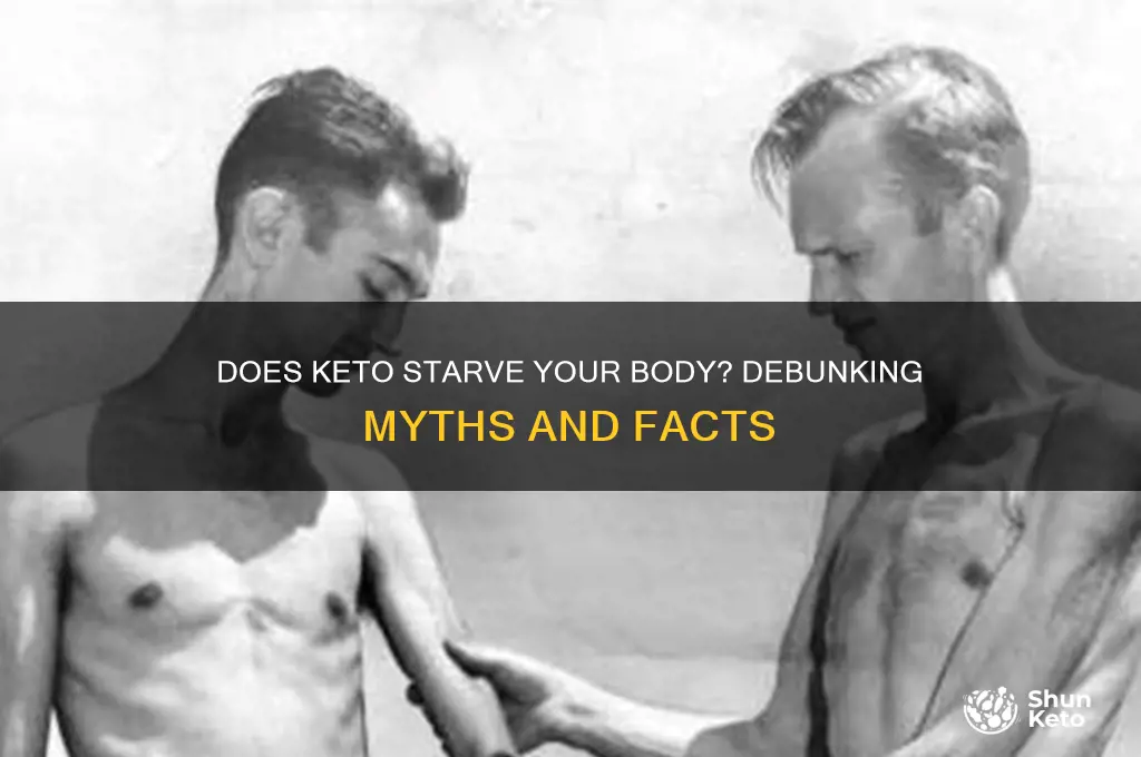 does keto starve your body