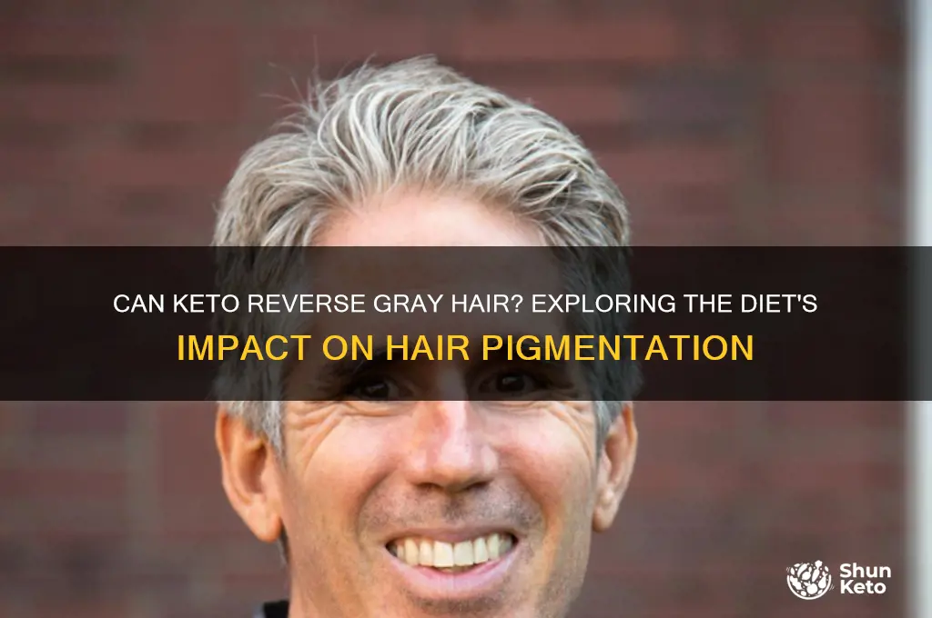 does keto stip grey hair