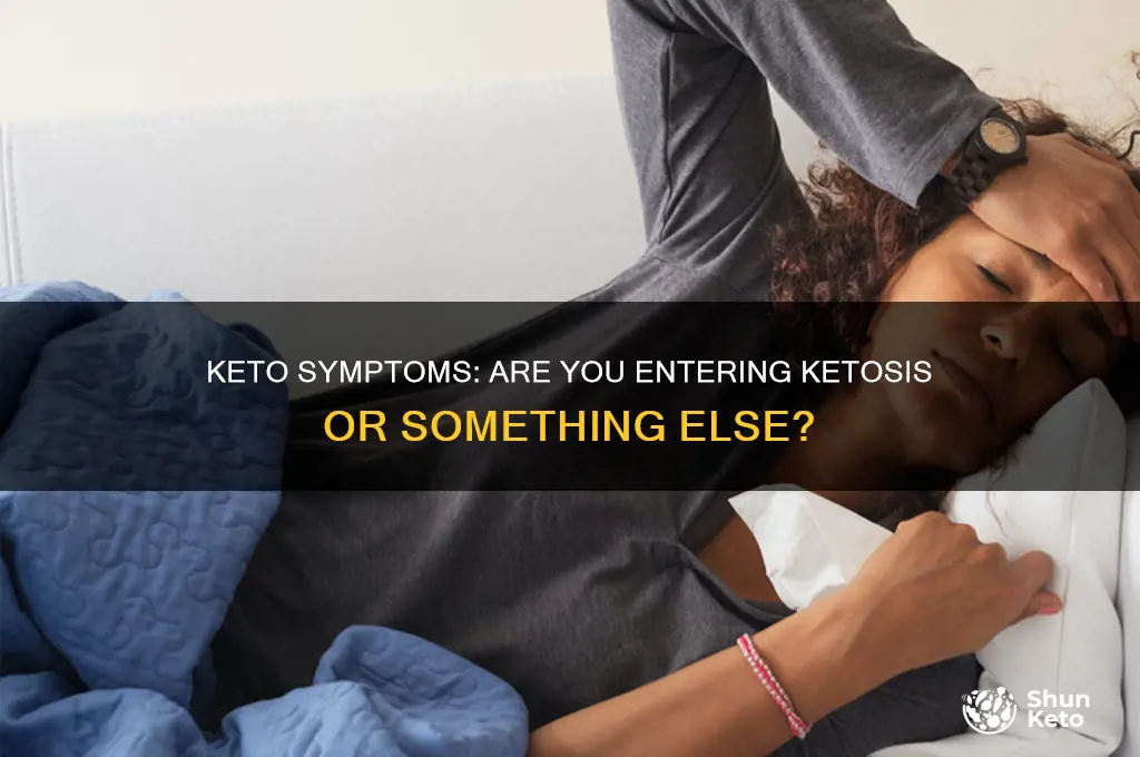 does keto symptoms mean you are going into jetosis