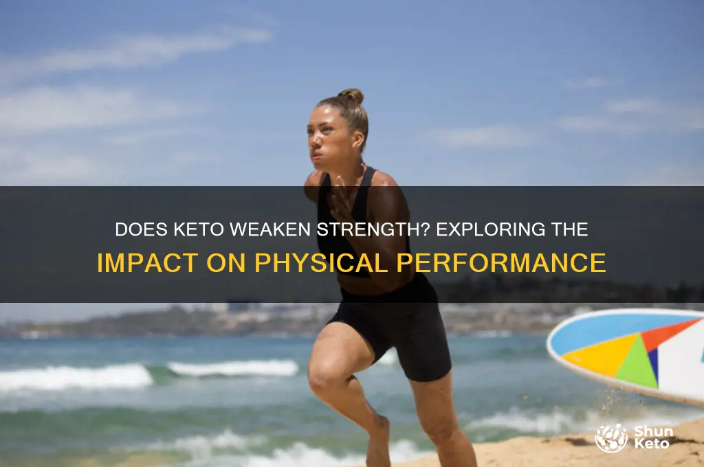 does keto weaken strength