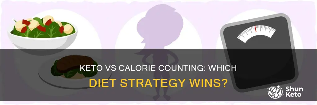 does keto work better than calorie counting