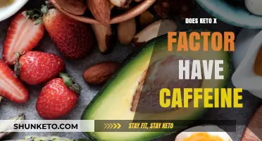 Does Keto X Factor Contain Caffeine? Uncovering the Ingredients Truth