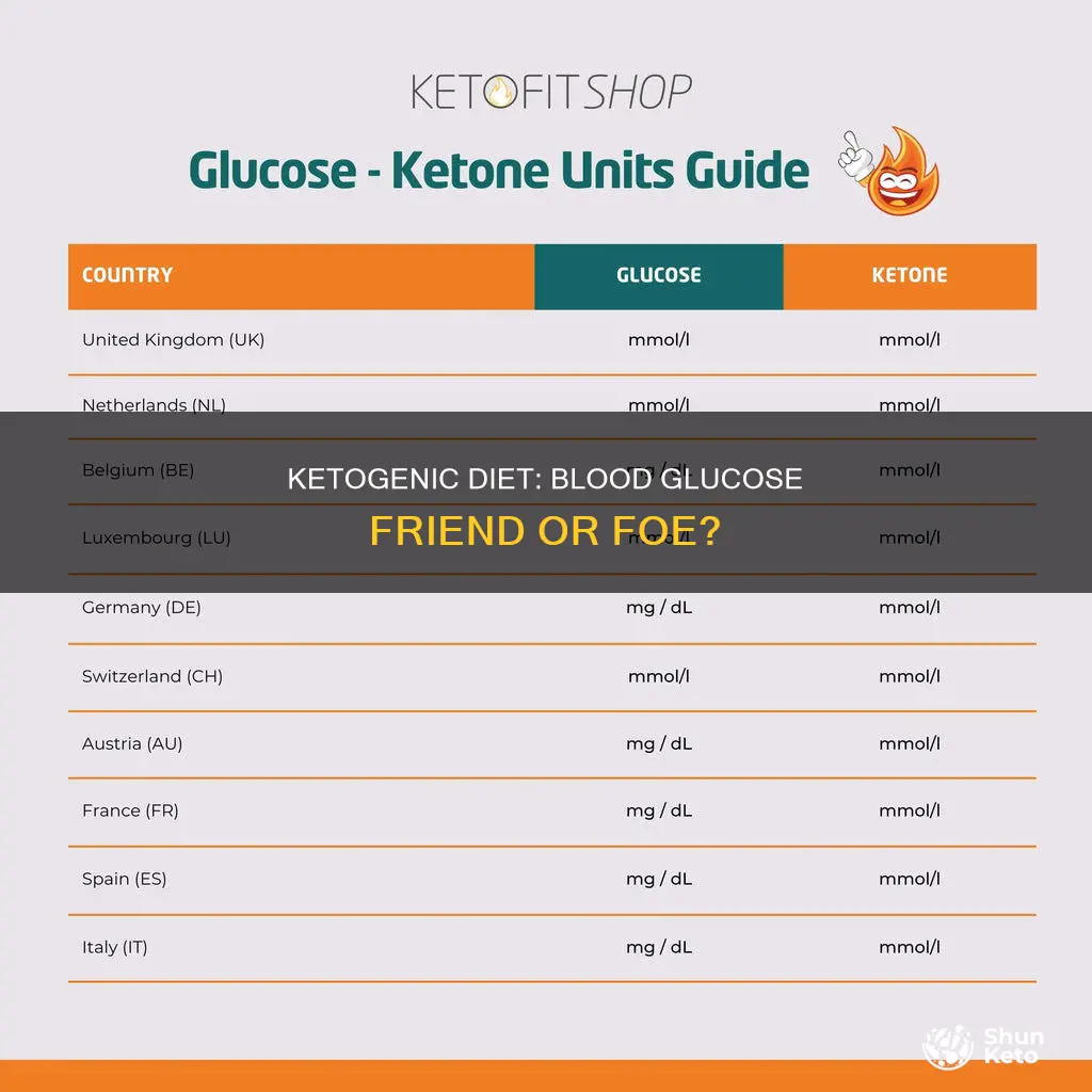 does ketogenic diet increase blood glucose level
