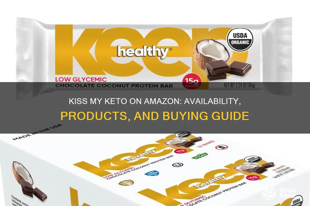 does kiss my keto sell on amazon