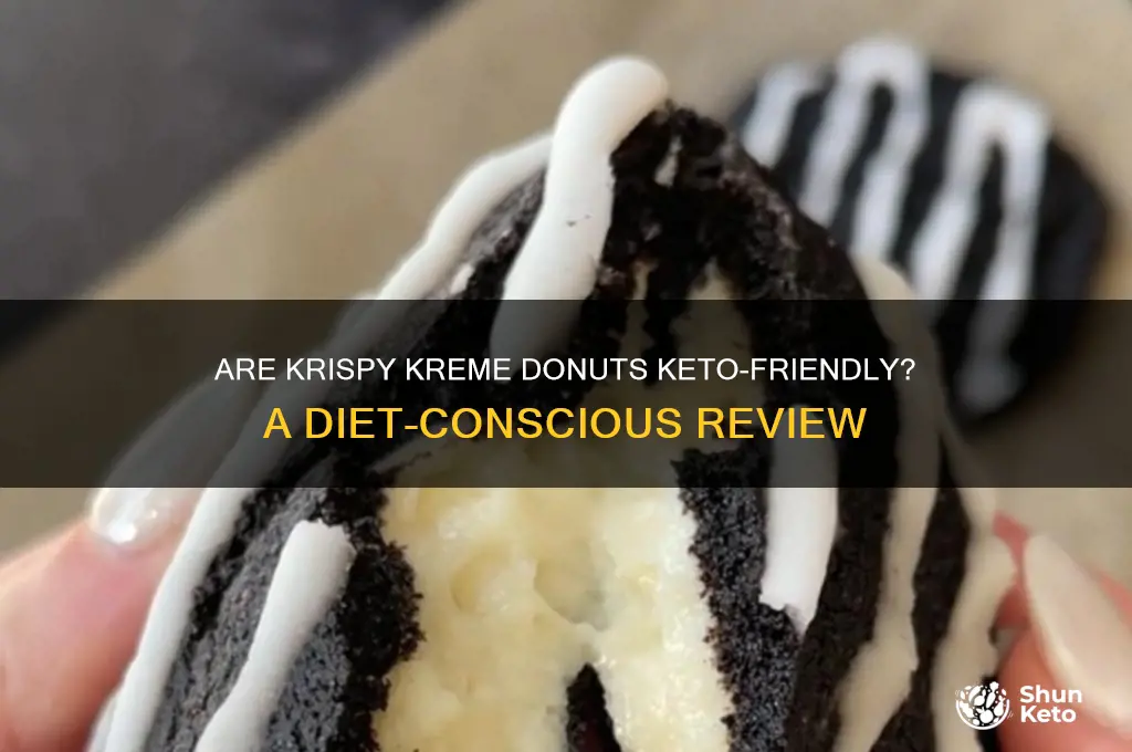 does krispy kreme have keto donuts