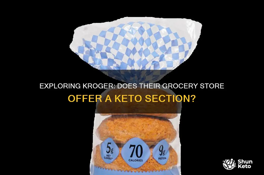 does kroger have a keto section