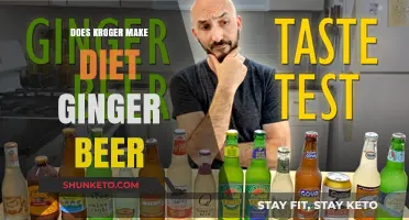 Kroger's Diet Ginger Beer: A Healthy Fizz