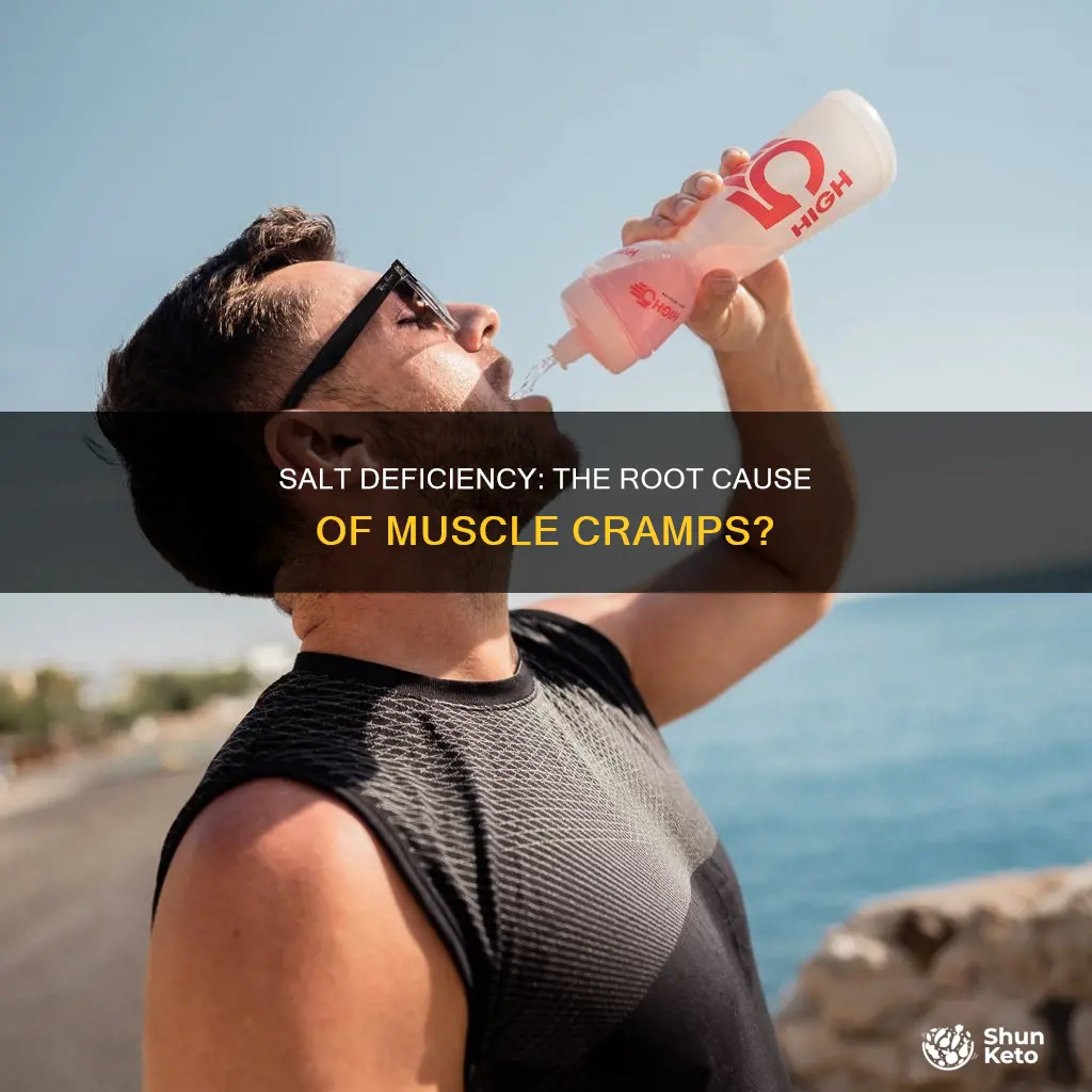 does lack of salt in diet cause cramp