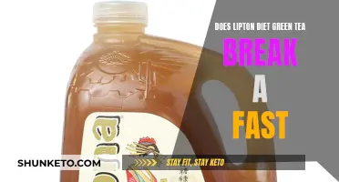 Lipton Diet Green Tea: Fasting Friend or Foe?