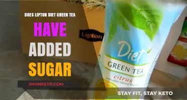 Lipton Diet Green Tea: Sugar-Free or Sweetened?