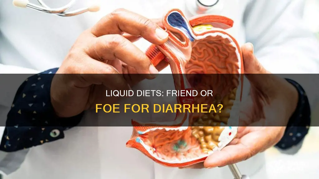 does liquid diet cause diarrhea
