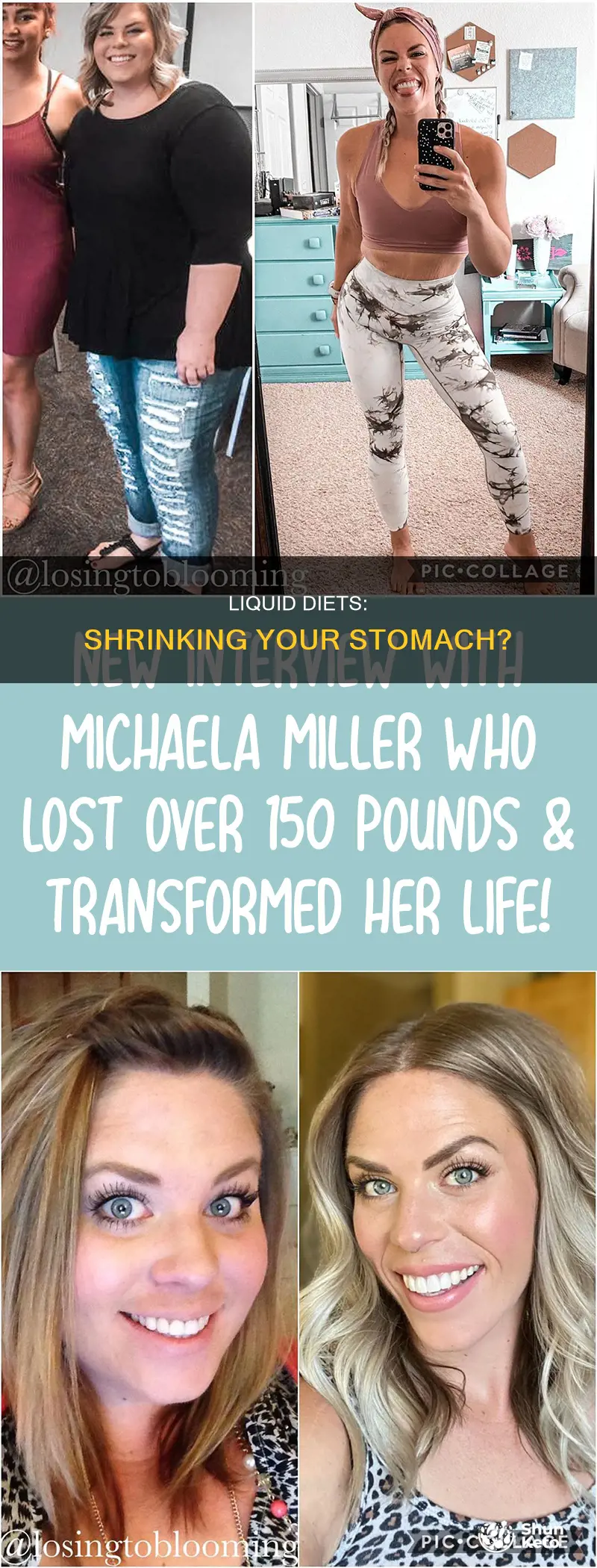 does liquid diet shrink your pouch