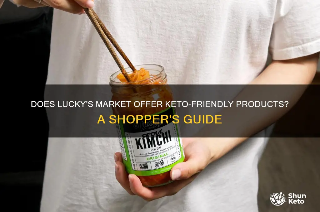 does luckys market sell keto products