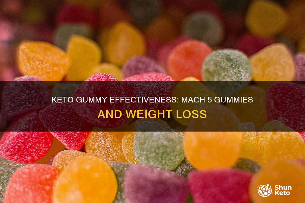 does mach 5 keto gummies work