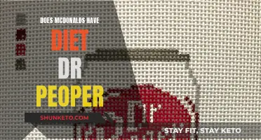 McDonald's Diet Dr Pepper: Is it Available?