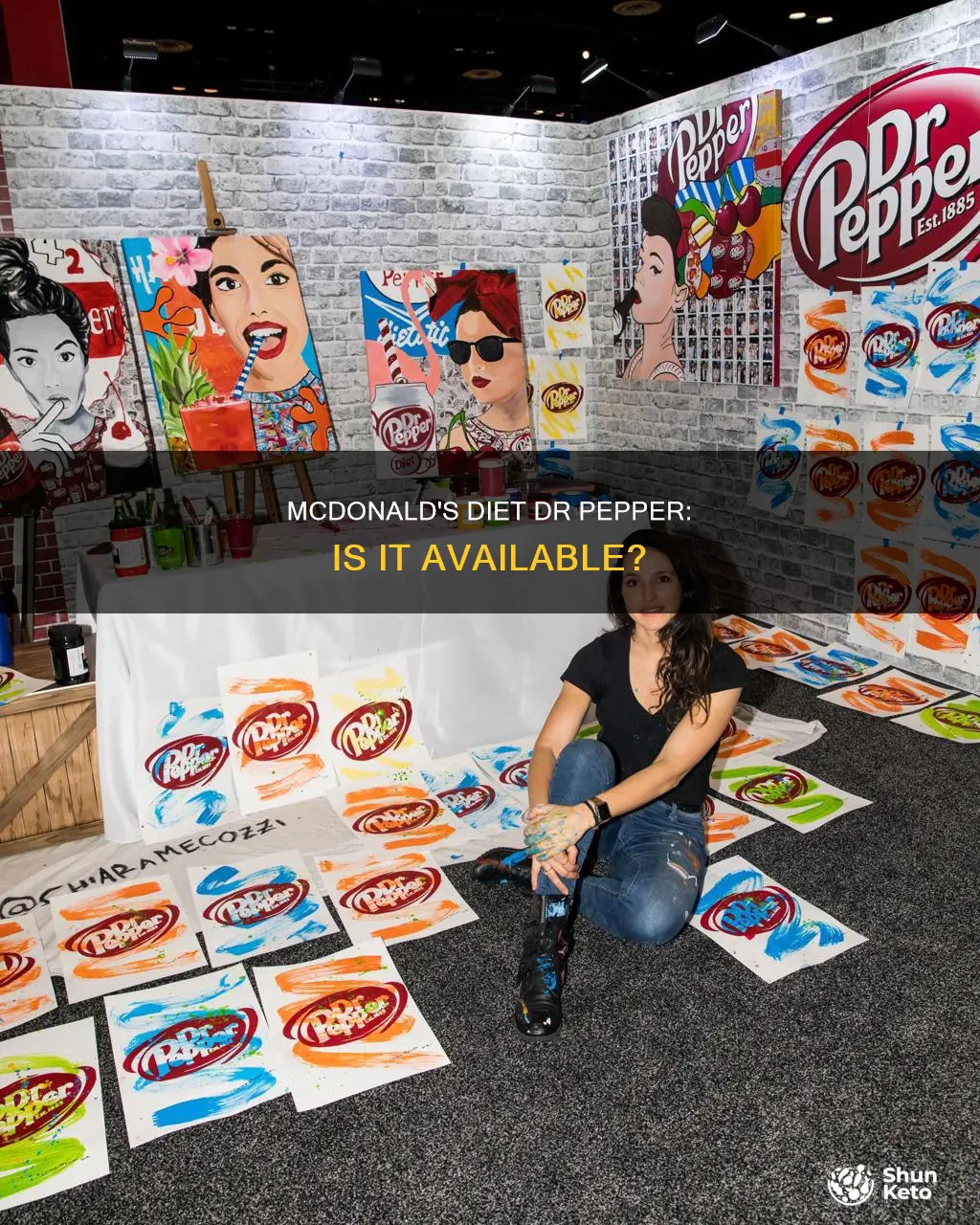does mcdonalds have diet dr peoper