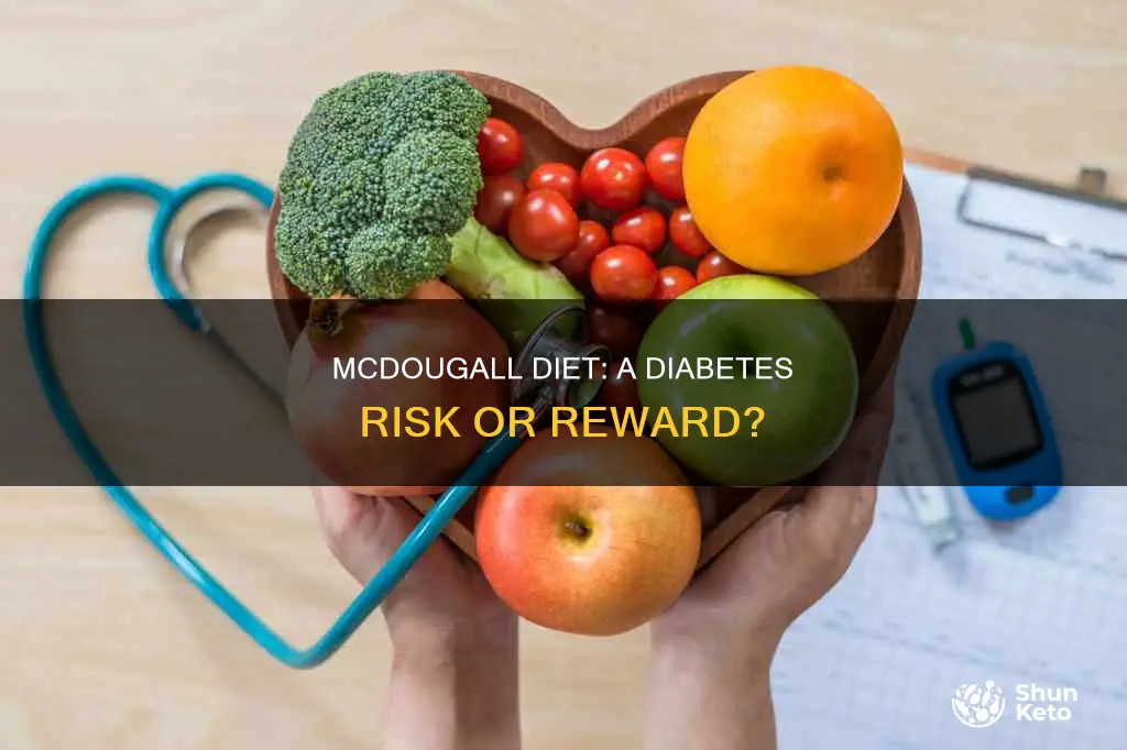 does mcdougall diet cause diabetes