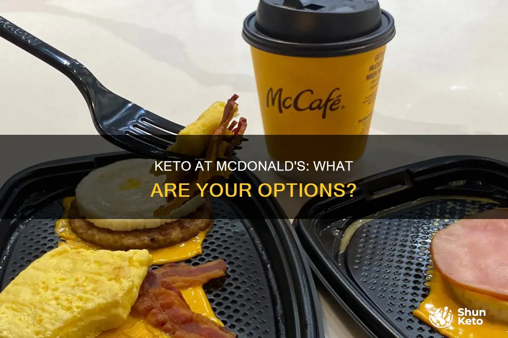 does mcds hve keto meals