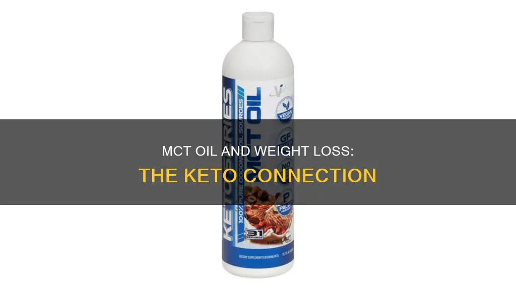 does mct help you lose weight keto