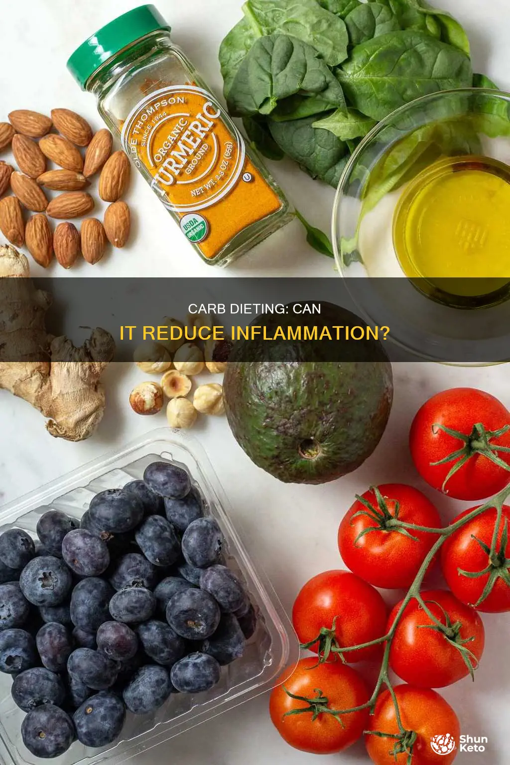 does moderate carb diet eliminate inflammation